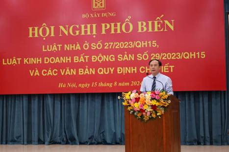 Hội nghị Phổ biến Luật Nhà ở, Luật Kinh doanh bất động sản và các văn bản quy định chi tiết