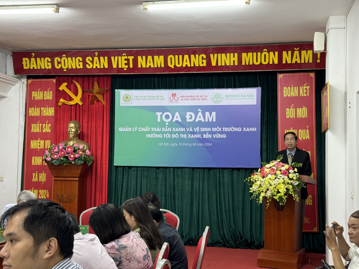 Quản lý chất thải rắn xanh và vệ sinh môi trường xanh hướng đến đô thị xanh, bền vững