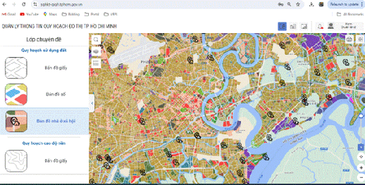 Sở QHKT ứng dụng GIS rút ngắn thời gian rà soát quy hoạch cho các dự án Nhà ở xã hội