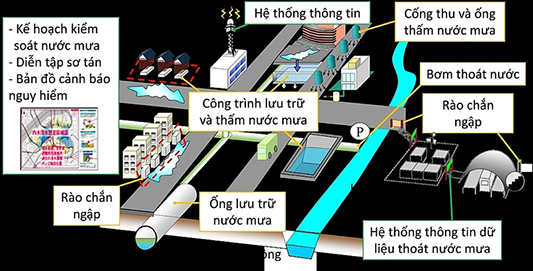 Chuyên gia Nhật Bản chia sẻ kinh nghiệm phòng chống ngập ở đô thị