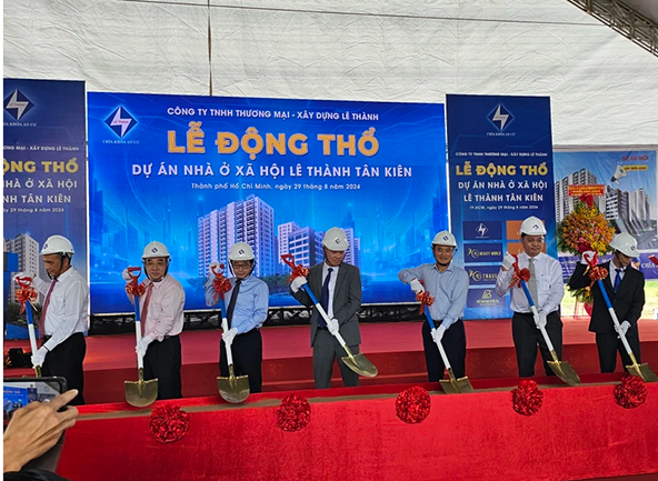 TPHCM: Khởi công dự án NoXH cho thuê hơn 1.400 căn