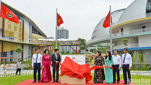 Hà Nội: Khánh thành công trình Cung thiếu nhi hiện đại bậc nhất cả nước