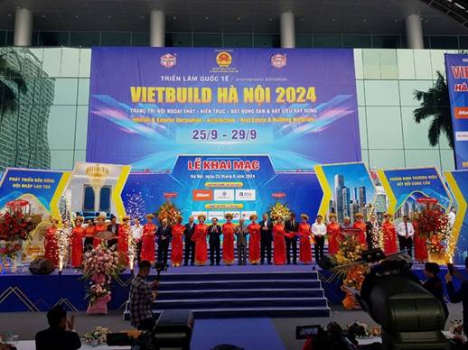 Khai mạc Triển lãm quốc tế Vietbuild Hà Nội 2024