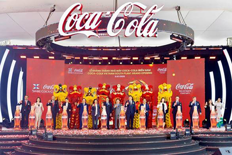 Coca-Cola Việt Nam khánh thành nhà máy 136 triệu USD tại Tây Ninh