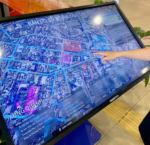 Quản lý đô thị thông minh nhờ bản đồ số 3D