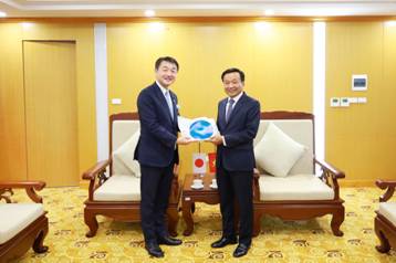 Thứ trưởng Nguyễn Danh Huy tiếp Thứ trưởng Bộ Đất đai, hạ tầng, giao thông và du lịch Nhật Bản